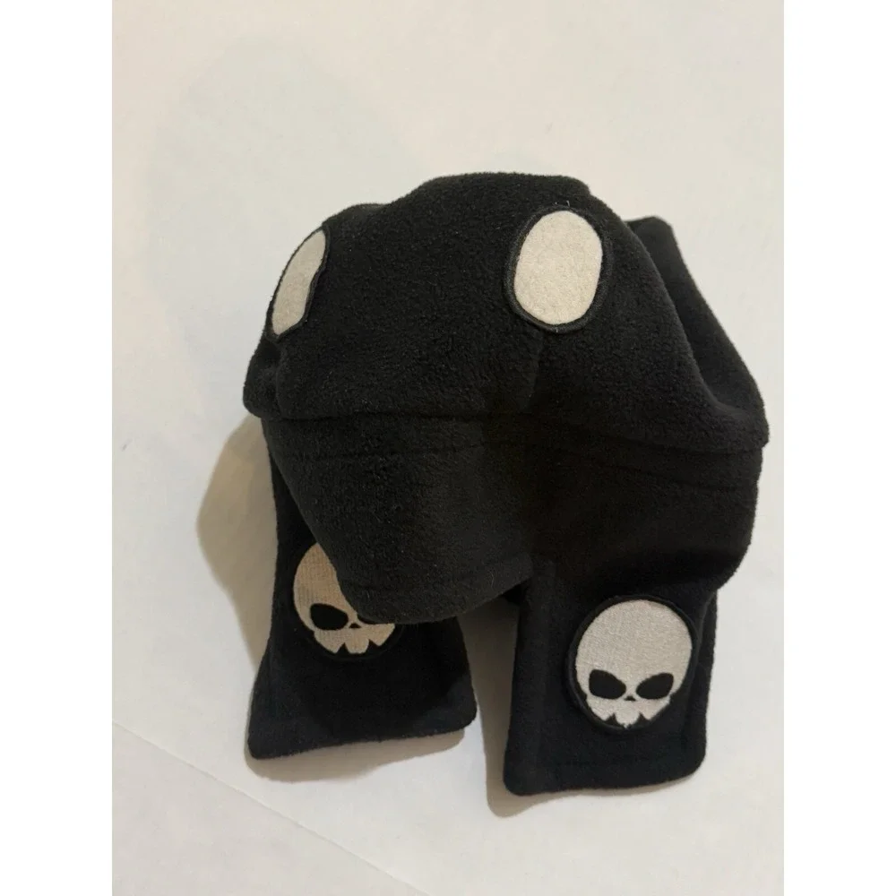 RARE Gaia Online OMG Gaming Cosplay‎ Hat Beanie 2005 Black White